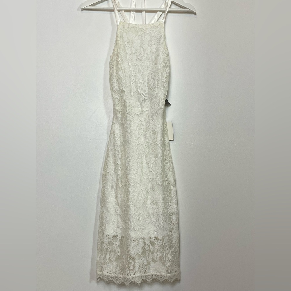 Lulus Lace Tie up Dress